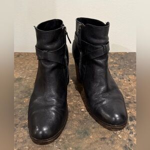 Cole Hahn Black Leather Boots